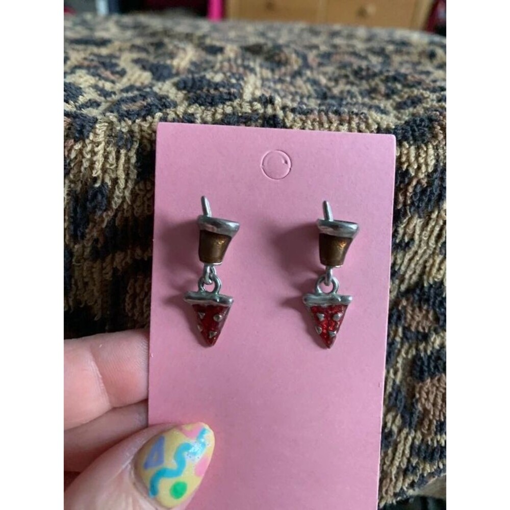 Pizza & Pop earrings!
